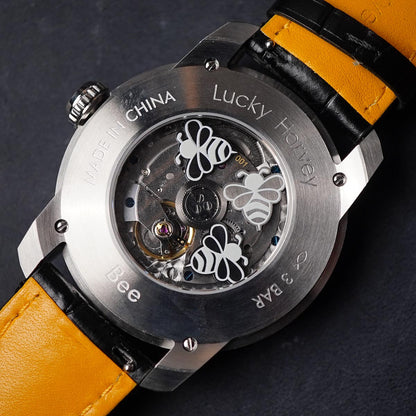 LUCKY HARVEY Silver Flying Bee Automatic - Horology Story Youtube Store