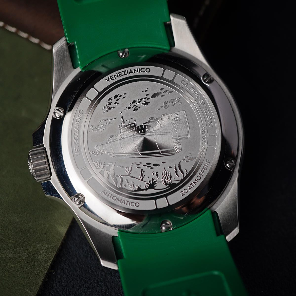 Venezianico Nereide 42mm Madreperla 4521540 Green MOP - Horology Story Youtube Store