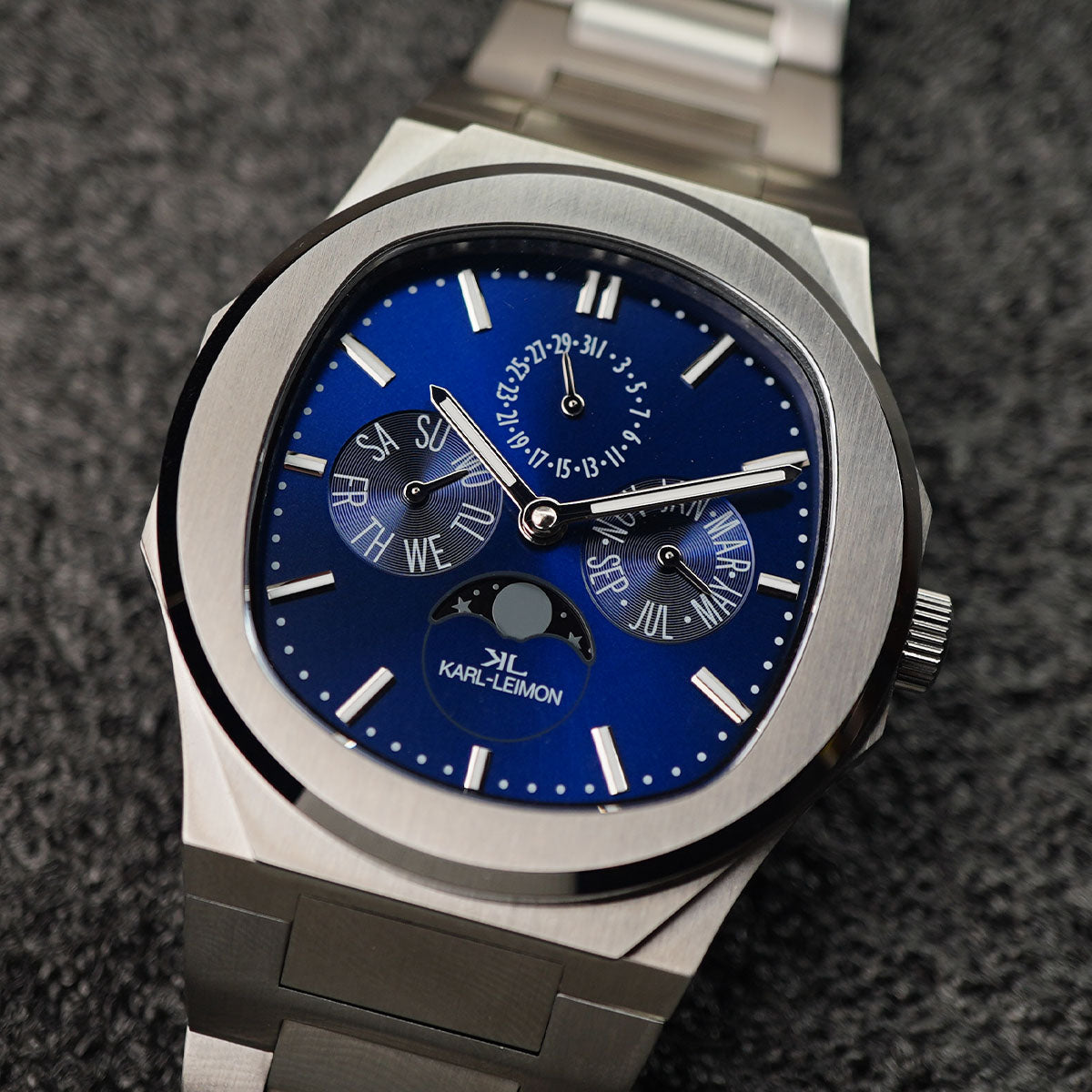 Karl-Leimon Majesty Triple Calendar Moonphase - Horology Story Youtube Store