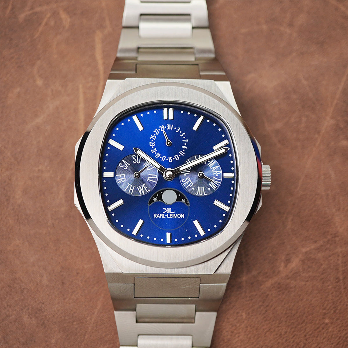 Karl-Leimon Majesty Triple Calendar Moonphase - Horology Story Youtube Store