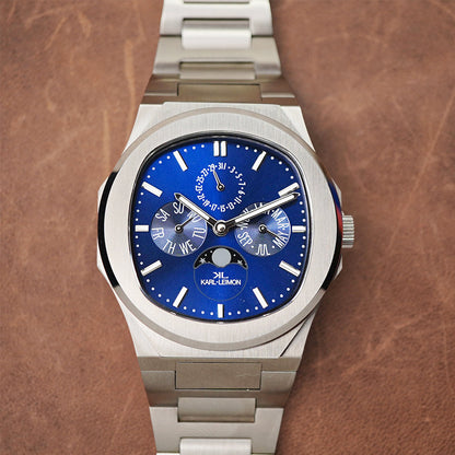 Karl-Leimon Majesty Triple Calendar Moonphase - Horology Story Youtube Store