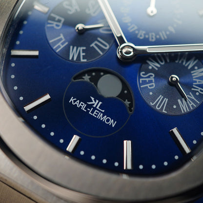 Karl-Leimon Majesty Triple Calendar Moonphase - Horology Story Youtube Store