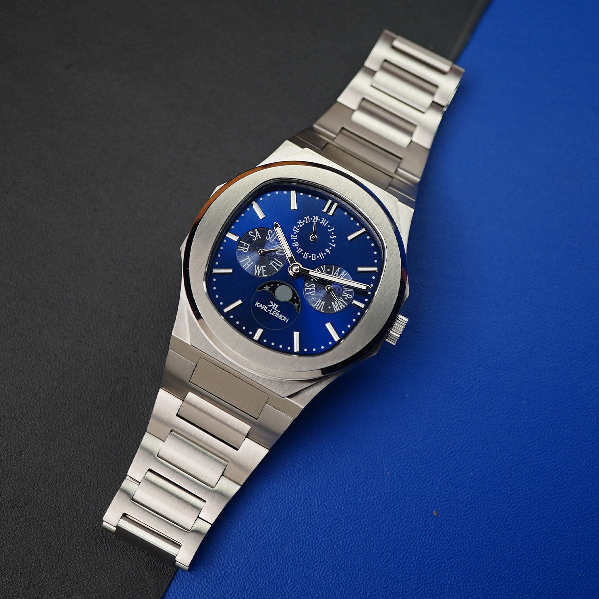 Karl-Leimon Majesty Triple Calendar Moonphase - Horology Story Youtube Store