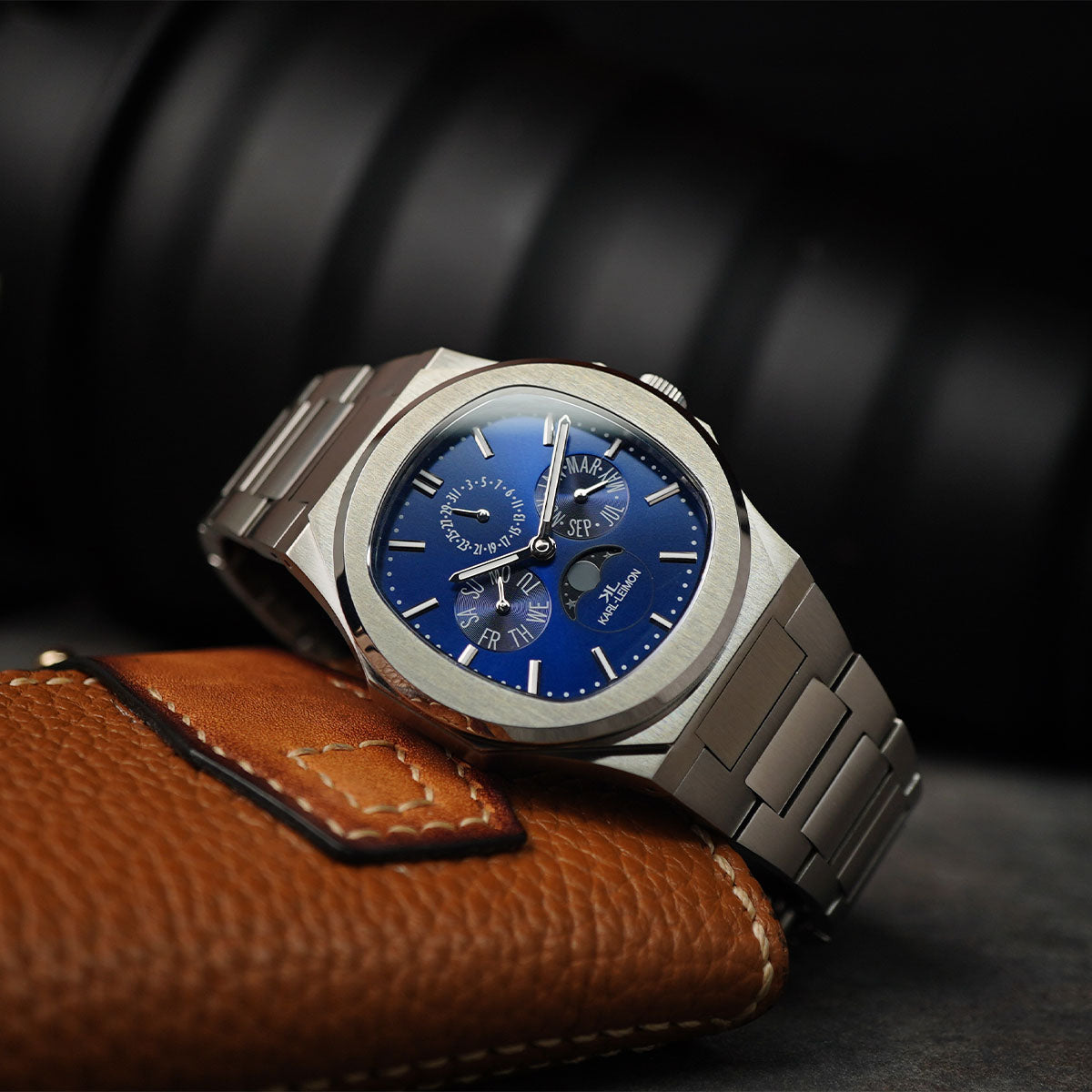 Karl-Leimon Majesty Triple Calendar Moonphase - Horology Story Youtube Store