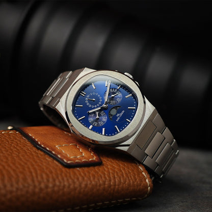 Karl-Leimon Majesty Triple Calendar Moonphase - Horology Story Youtube Store