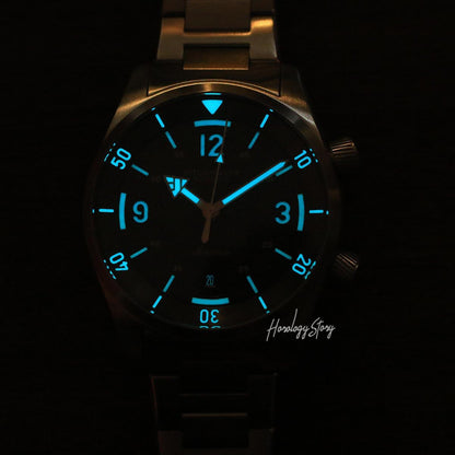 Mitch Mason Maelstrom Ocean Grey 40m - Horology Story Youtube Store