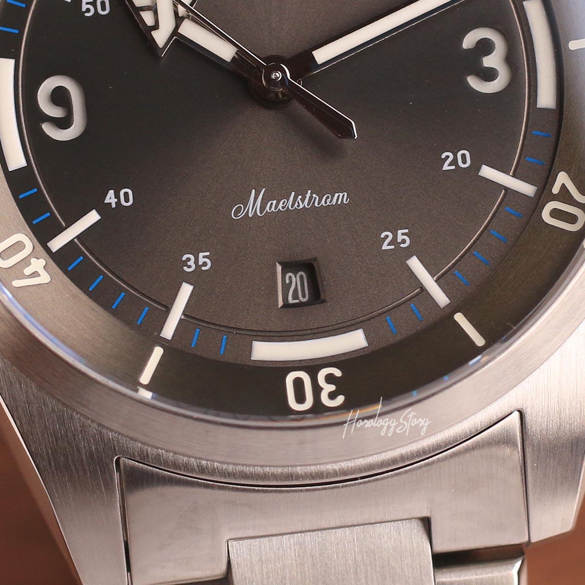 Mitch Mason Maelstrom Ocean Grey 40m - Horology Story Youtube Store