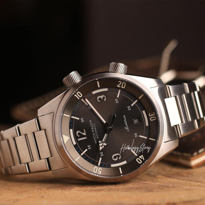 Mitch Mason Maelstrom Ocean Grey 40m - Horology Story Youtube Store