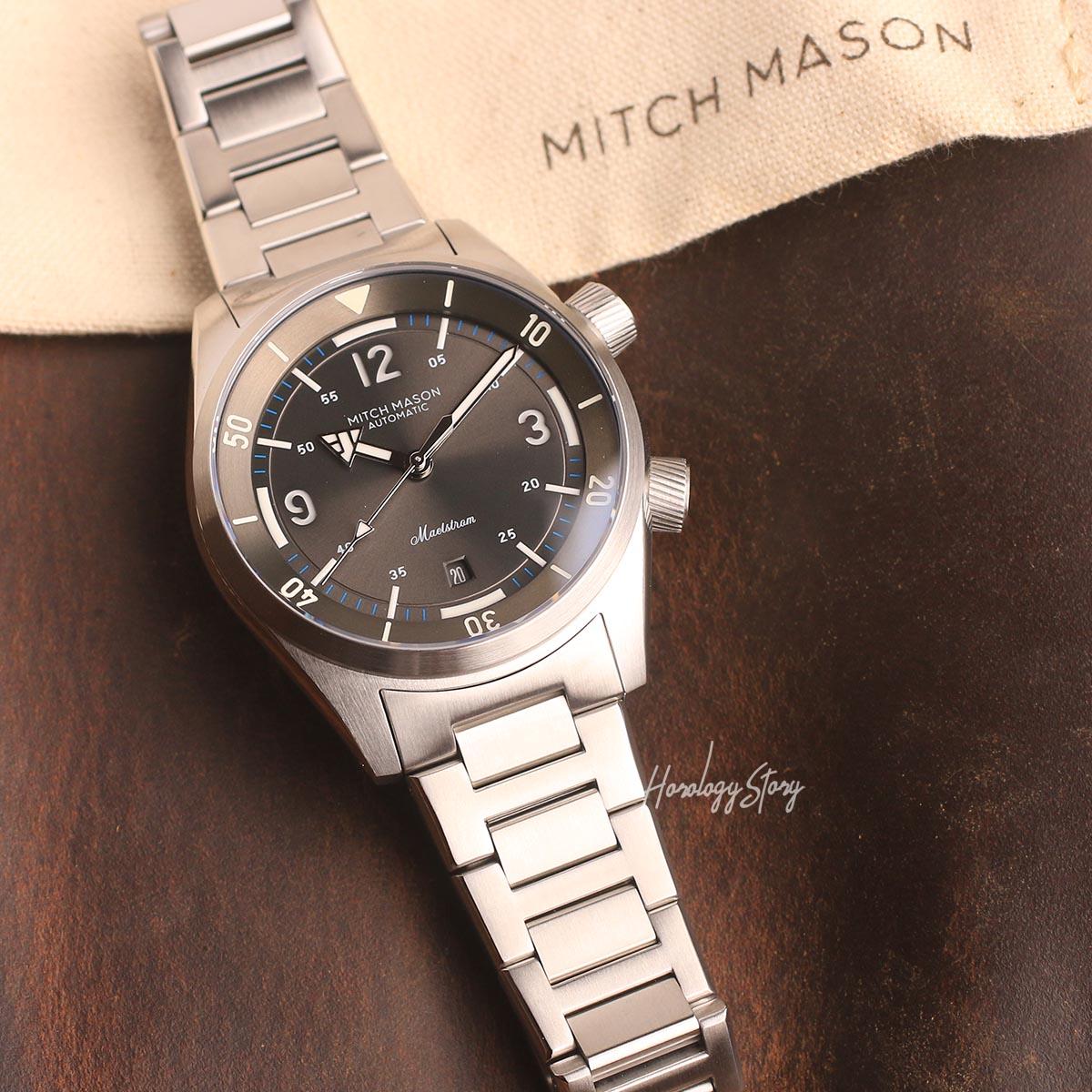Mitch Mason Maelstrom Ocean Grey 40m - Horology Story Youtube Store