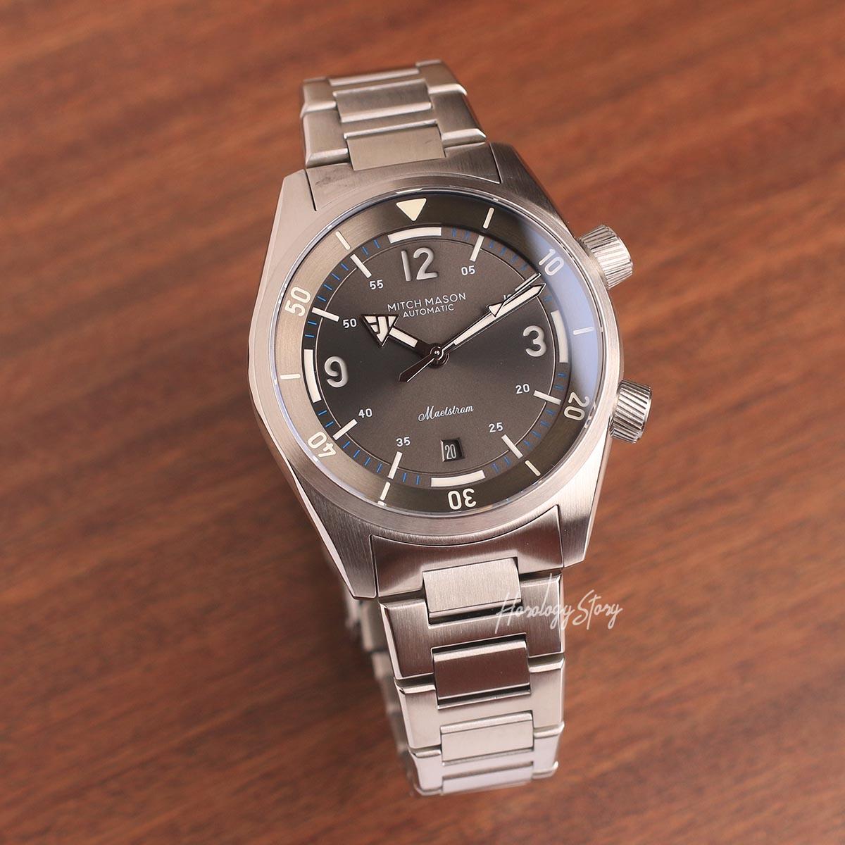 Mitch Mason Maelstrom Ocean Grey 40m - Horology Story Youtube Store