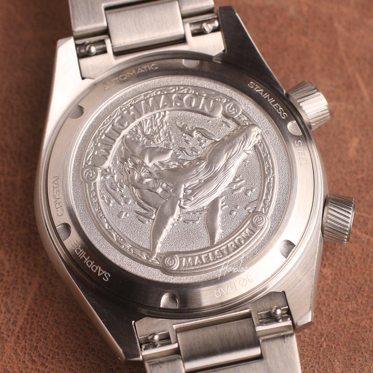 Mitch Mason Maelstrom Ocean Grey 40m - Horology Story Youtube Store