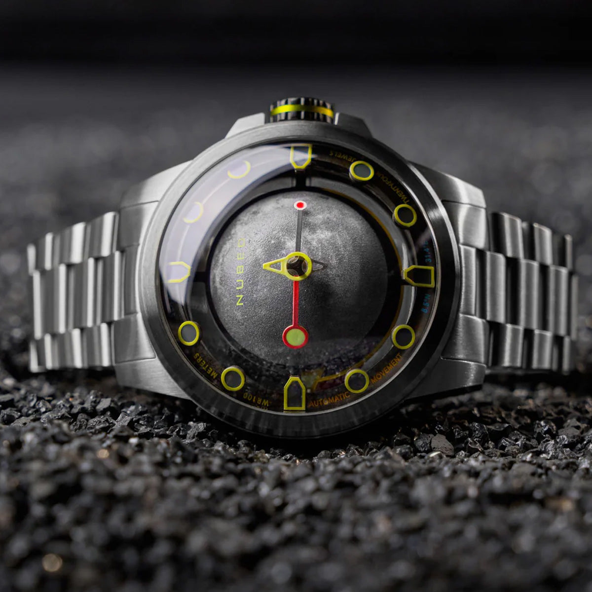 Nubeo Tranquility NB-6091-11 Full Moon Steel