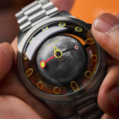 Nubeo Tranquility NB-6091-11 Full Moon Steel