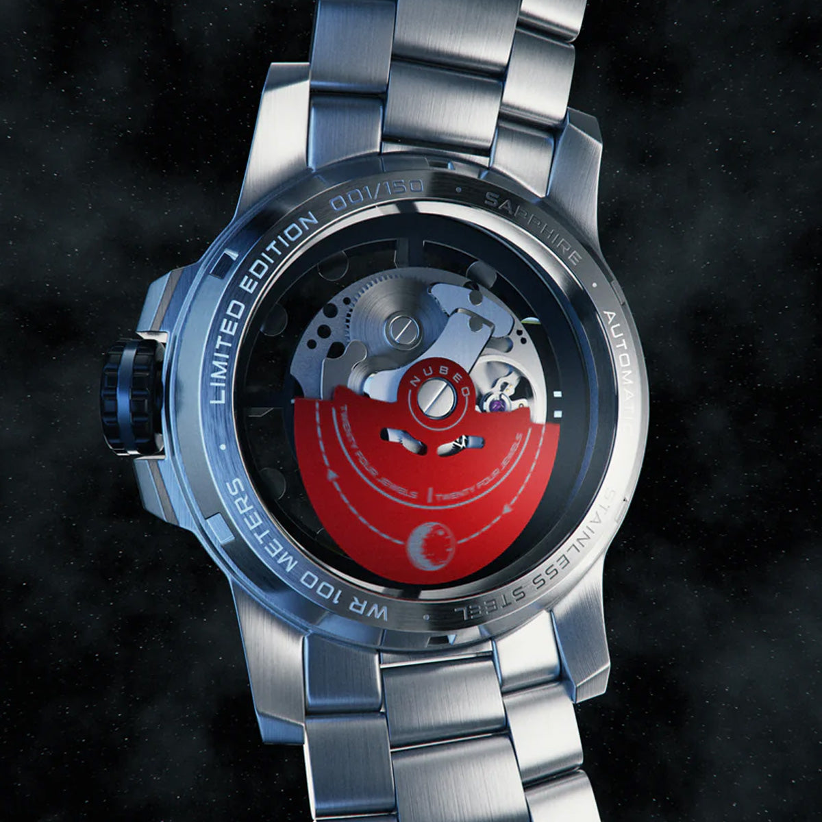 Nubeo Tranquility NB-6091-44 Gibbous Red