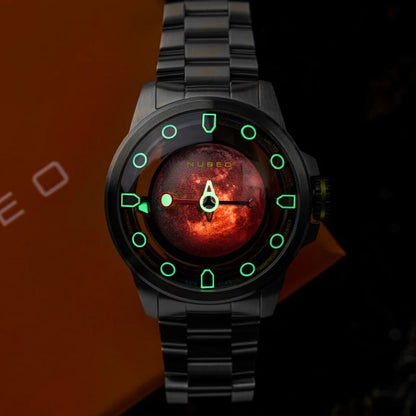 Nubeo Tranquility NB-6091-11 Full Moon Steel