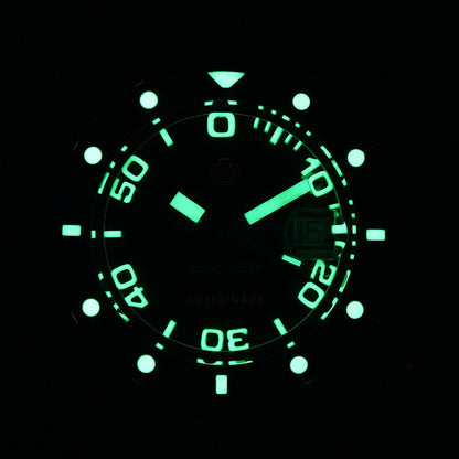 Atlantean II N002-07 Blue Sand Blast Dial