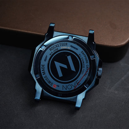 Rocketeer C008-07 Blue Sand Blast Dial