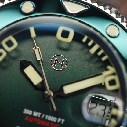 Atlantean II N003-07 Green Sand Blast Dial