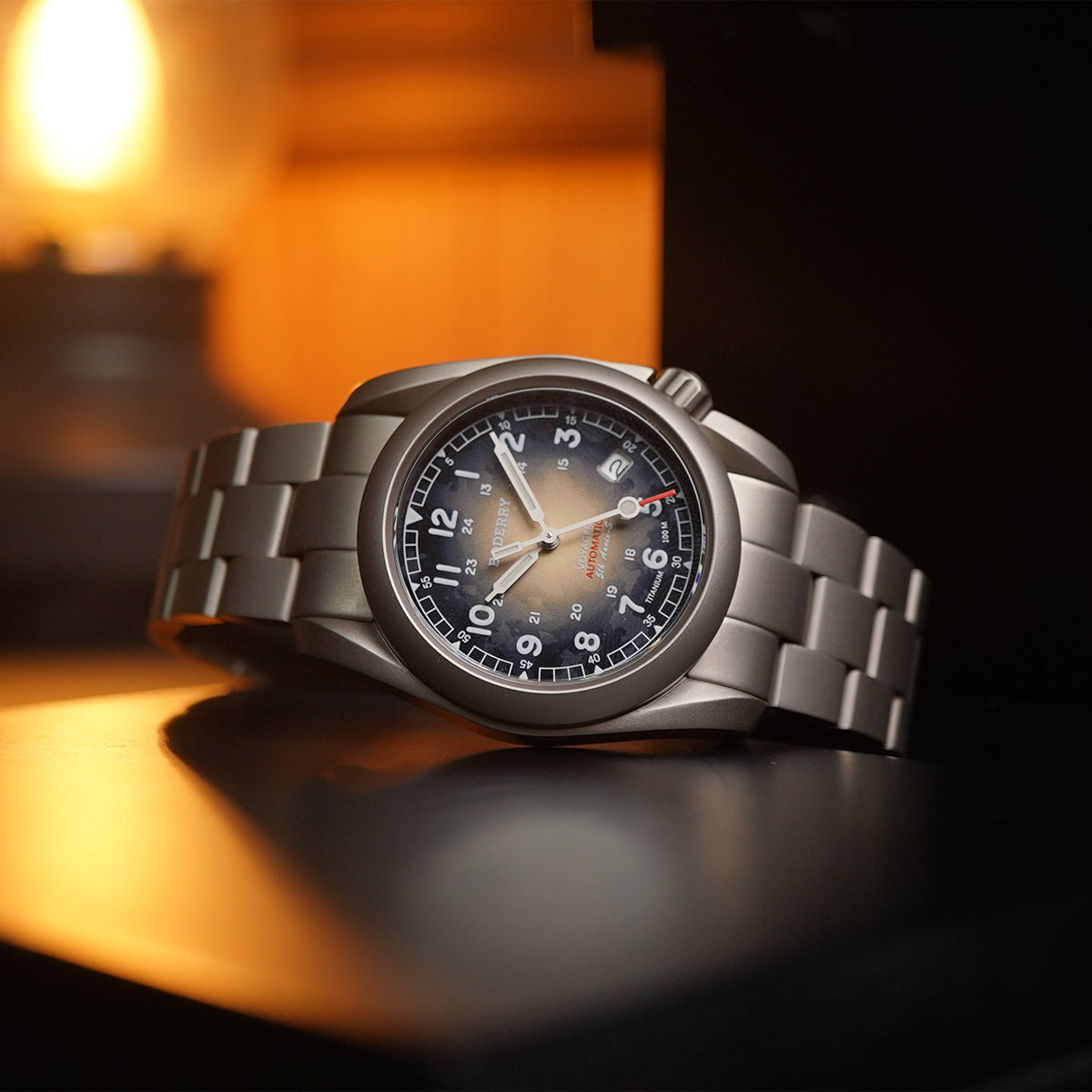 Boderry Voyager BD-A11T-S01B Titanium Anniversary LE 888 Pcs Bracelet - Horology Story Youtube Store