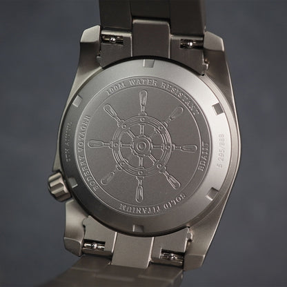 Boderry Voyager BD-A11T-S01B Titanium Anniversary LE 888 Pcs Bracelet - Horology Story Youtube Store