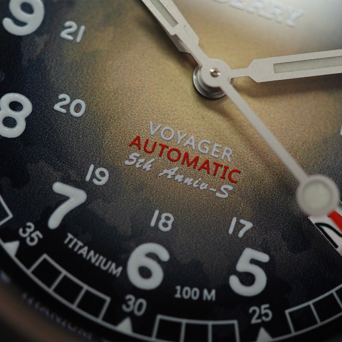 Boderry Voyager BD-A11T-S01 Titanium Anniversary LE 888 Pcs Nylon Strap - Horology Story Youtube Store