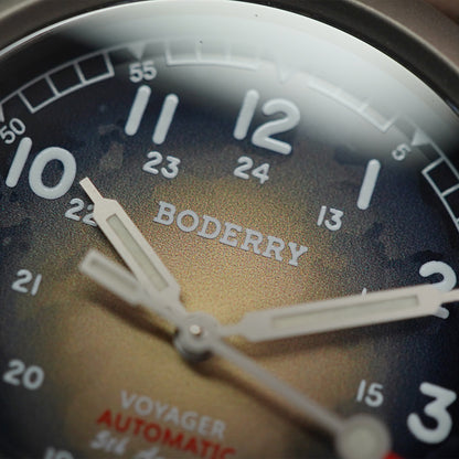 Boderry Voyager BD-A11T-S01 Titanium Anniversary LE 888 Pcs Nylon Strap - Horology Story Youtube Store