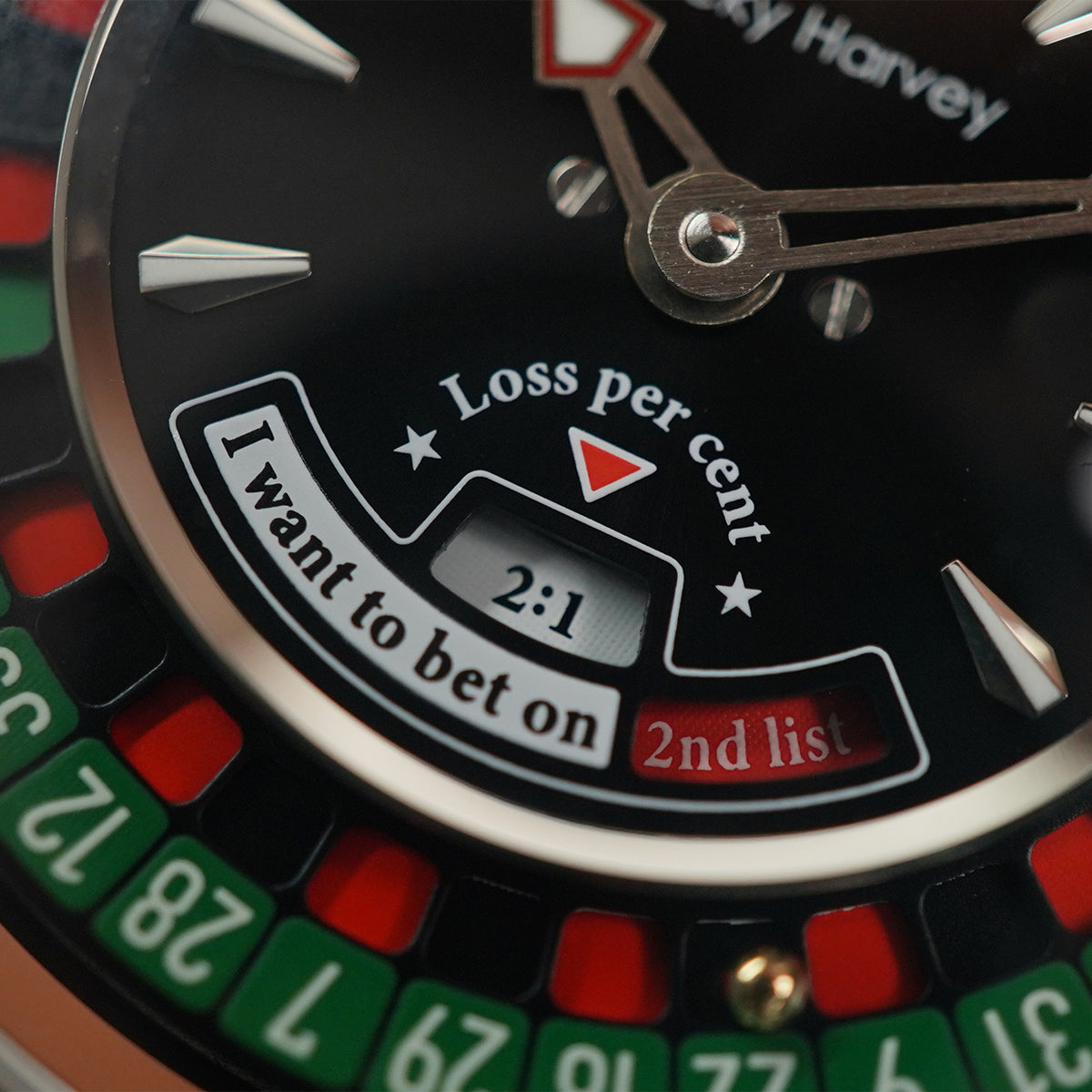 LUCKY HARVEY Player Series European Roulette - Horology Story Youtube Store