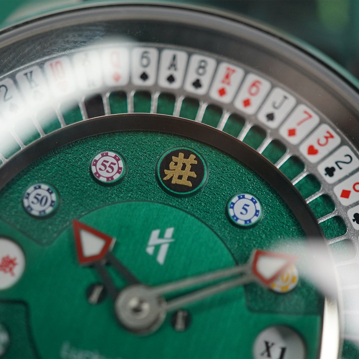 LUCKY HARVEY Player Series Poker Roulette Stainless Steel - Horology Story Youtube Store