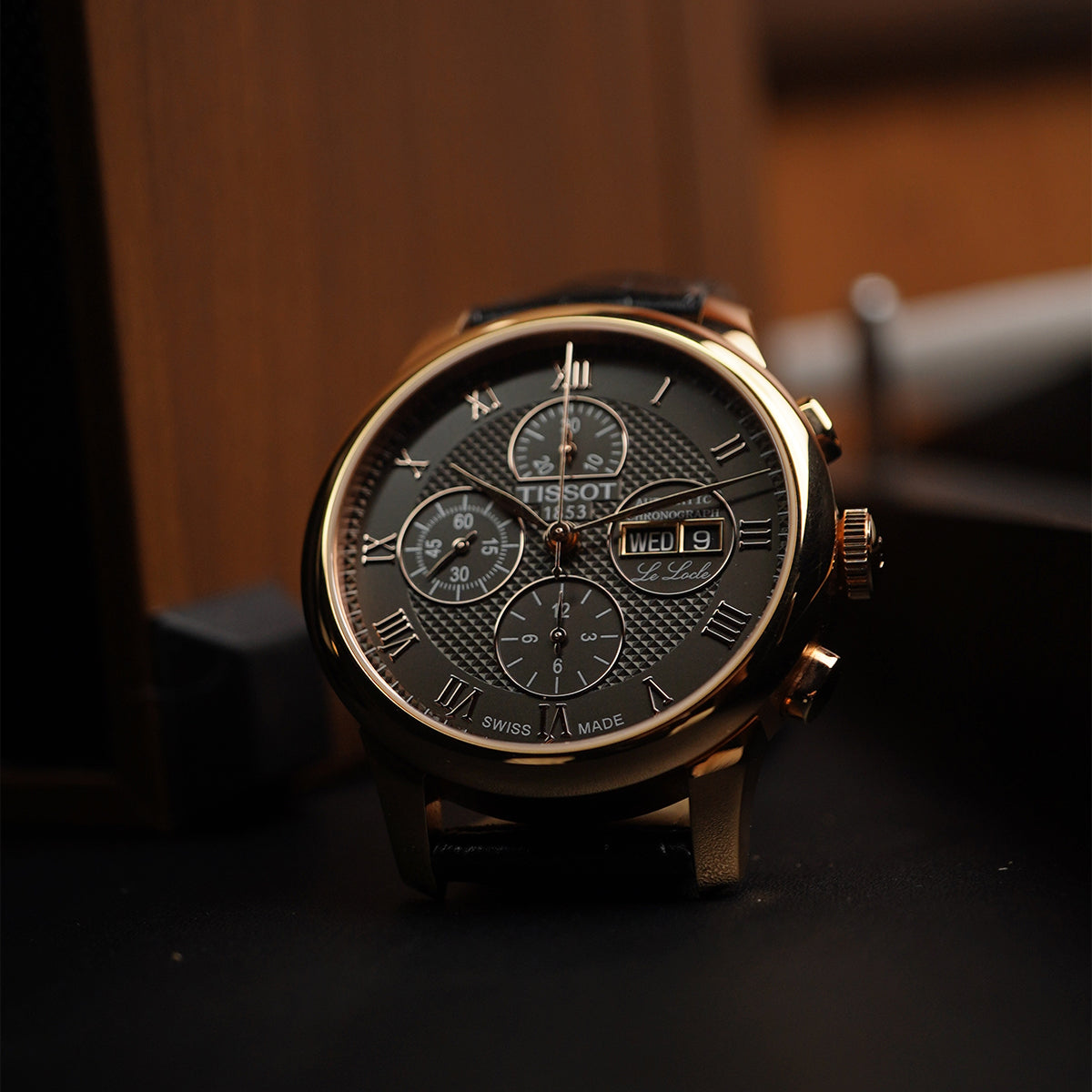 Tissot Le Locle Valjoux Chronograph T006.414.36.443.00 - Horology Story Youtube Store