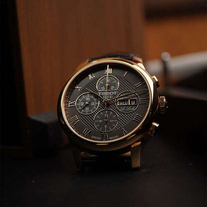 Tissot Le Locle Valjoux Chronograph T006.414.36.443.00 - Horology Story Youtube Store