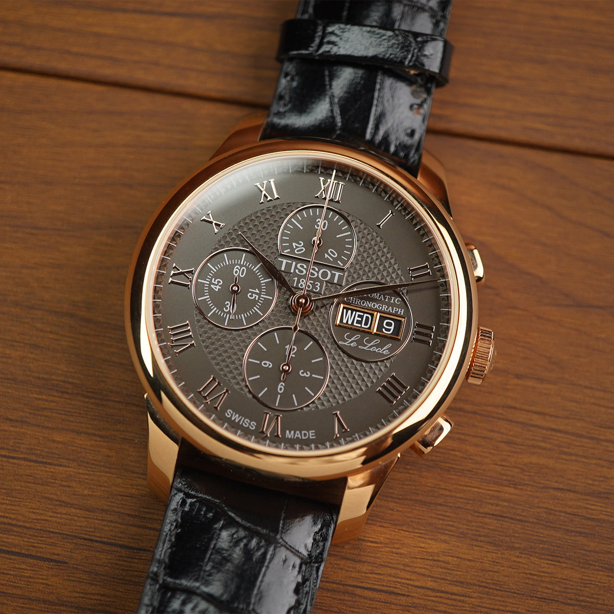 Tissot Le Locle Valjoux Chronograph T006.414.36.443.00 - Horology Story Youtube Store