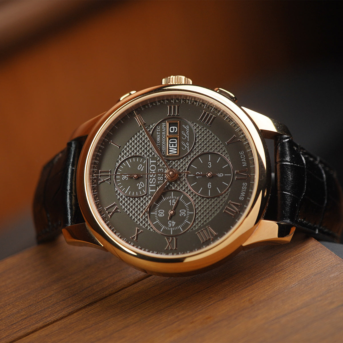 Tissot Le Locle Valjoux Chronograph T006.414.36.443.00 - Horology Story Youtube Store