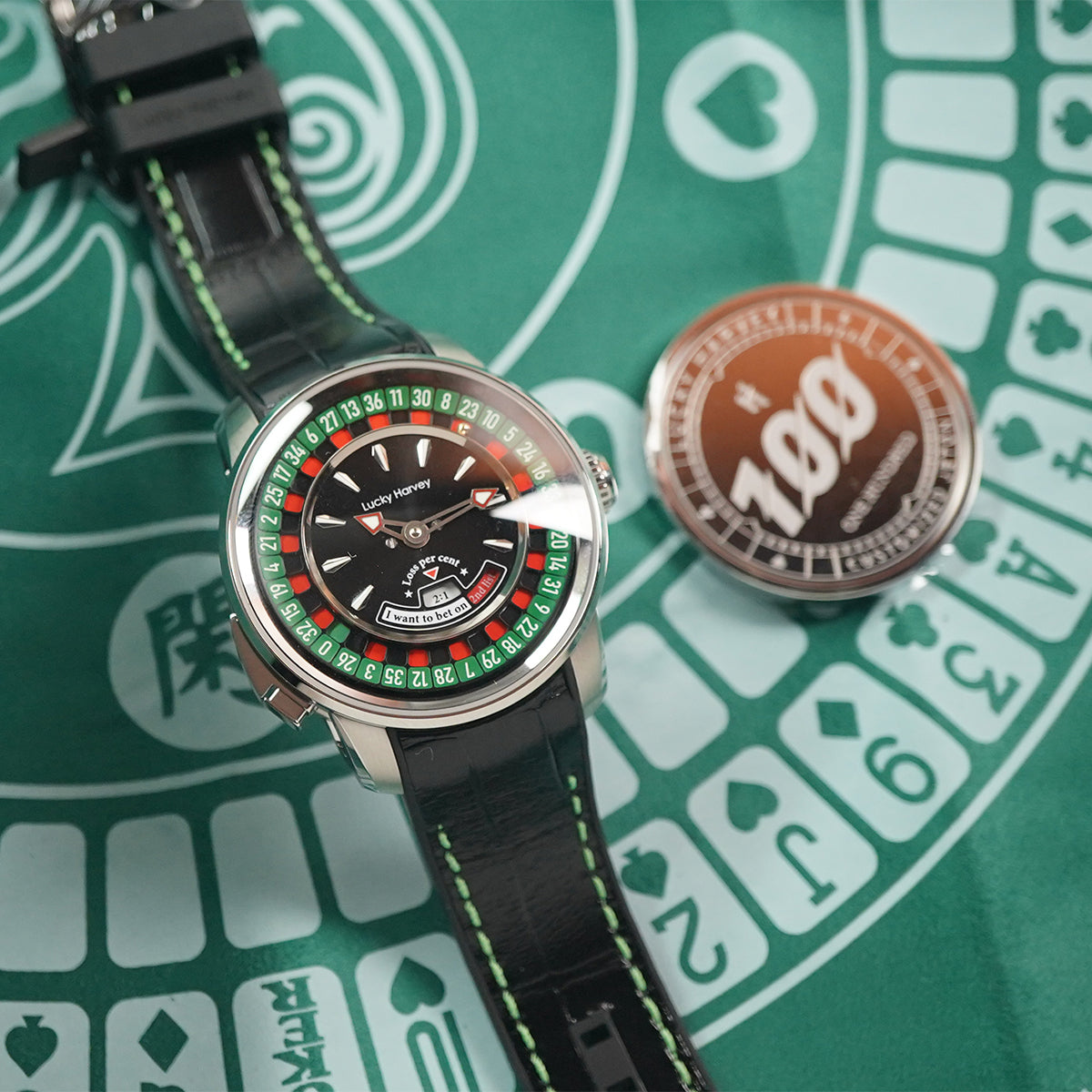 LUCKY HARVEY Player Series European Roulette - Horology Story Youtube Store