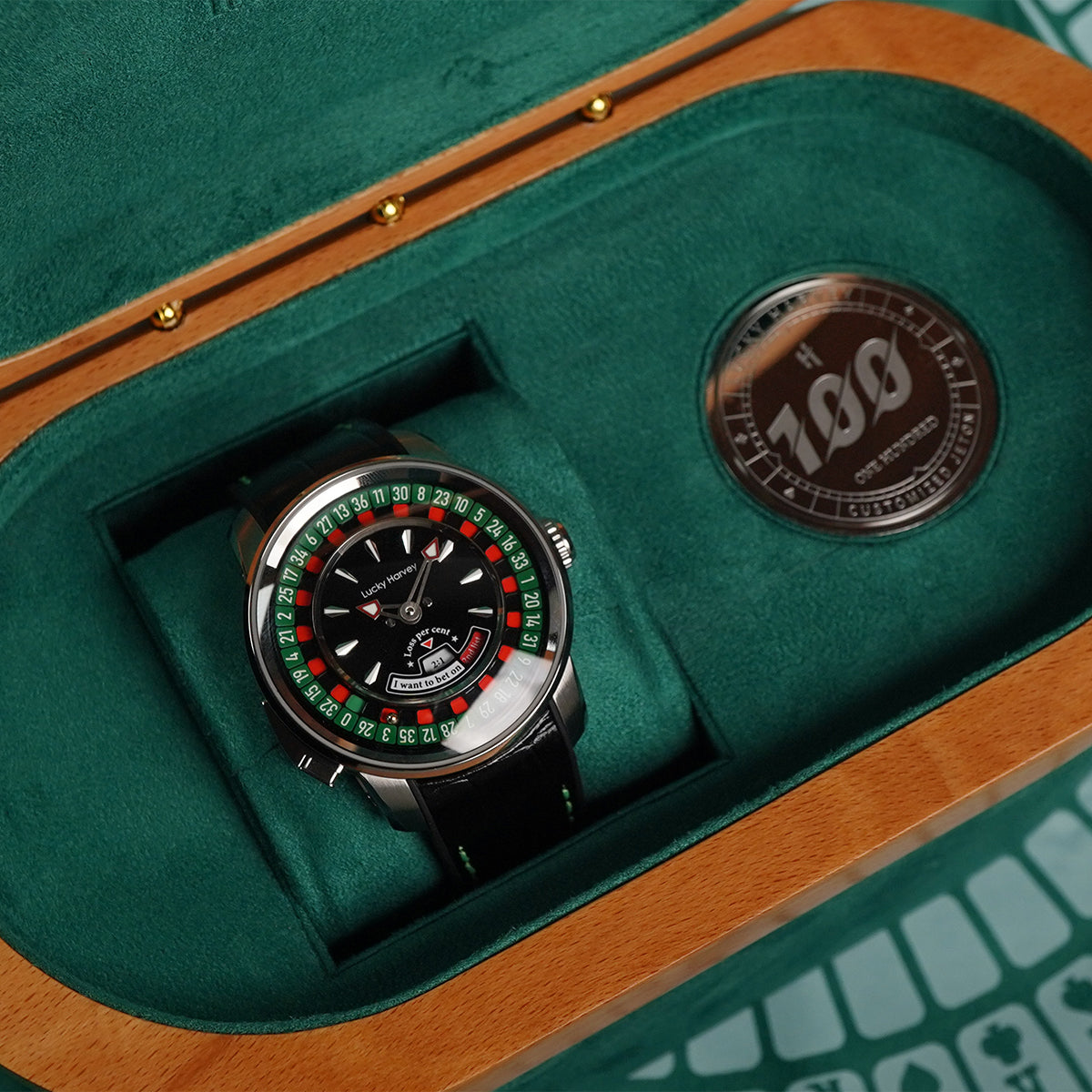 LUCKY HARVEY Player Series European Roulette - Horology Story Youtube Store