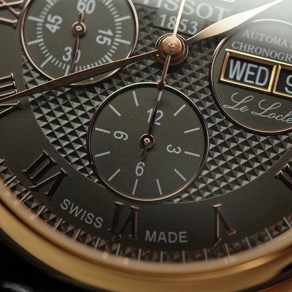 Tissot Le Locle Valjoux Chronograph T006.414.36.443.00 - Horology Story Youtube Store