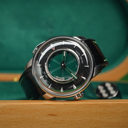 LUCKY HARVEY Player Series Sic Bo Green Automatic - Horology Story Youtube Store