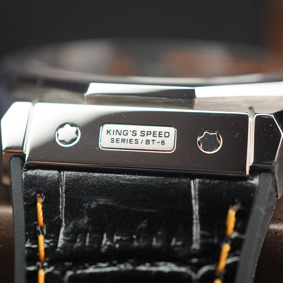 Bonest Gatti King Speed BG8601 Round Shaped Silver Steel Case