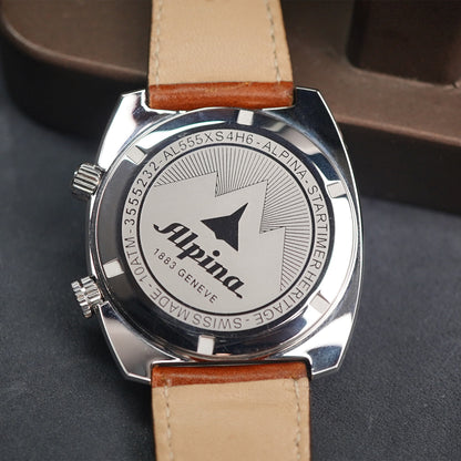 Alpina Startimer Pilot Heritage GMT AL-555RGS4H6 - Horology Story Youtube Store