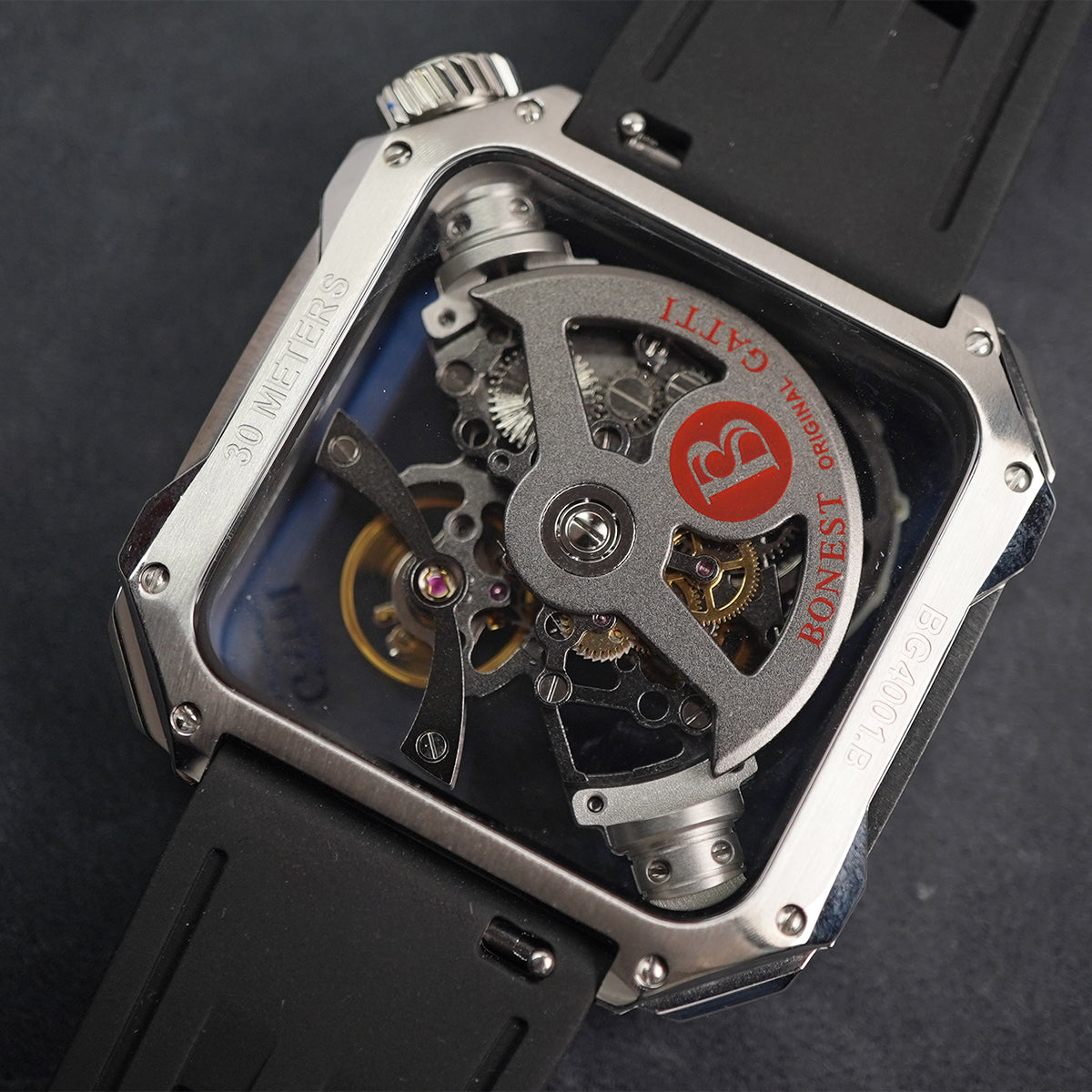 Bonest Gatti King Device BG5804 Square shaped Case - Horology Story Youtube Store
