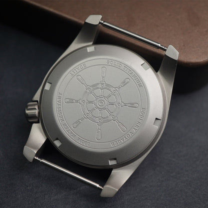 Boderry Voyager Titanium Field 100m Bracelet Day-Date