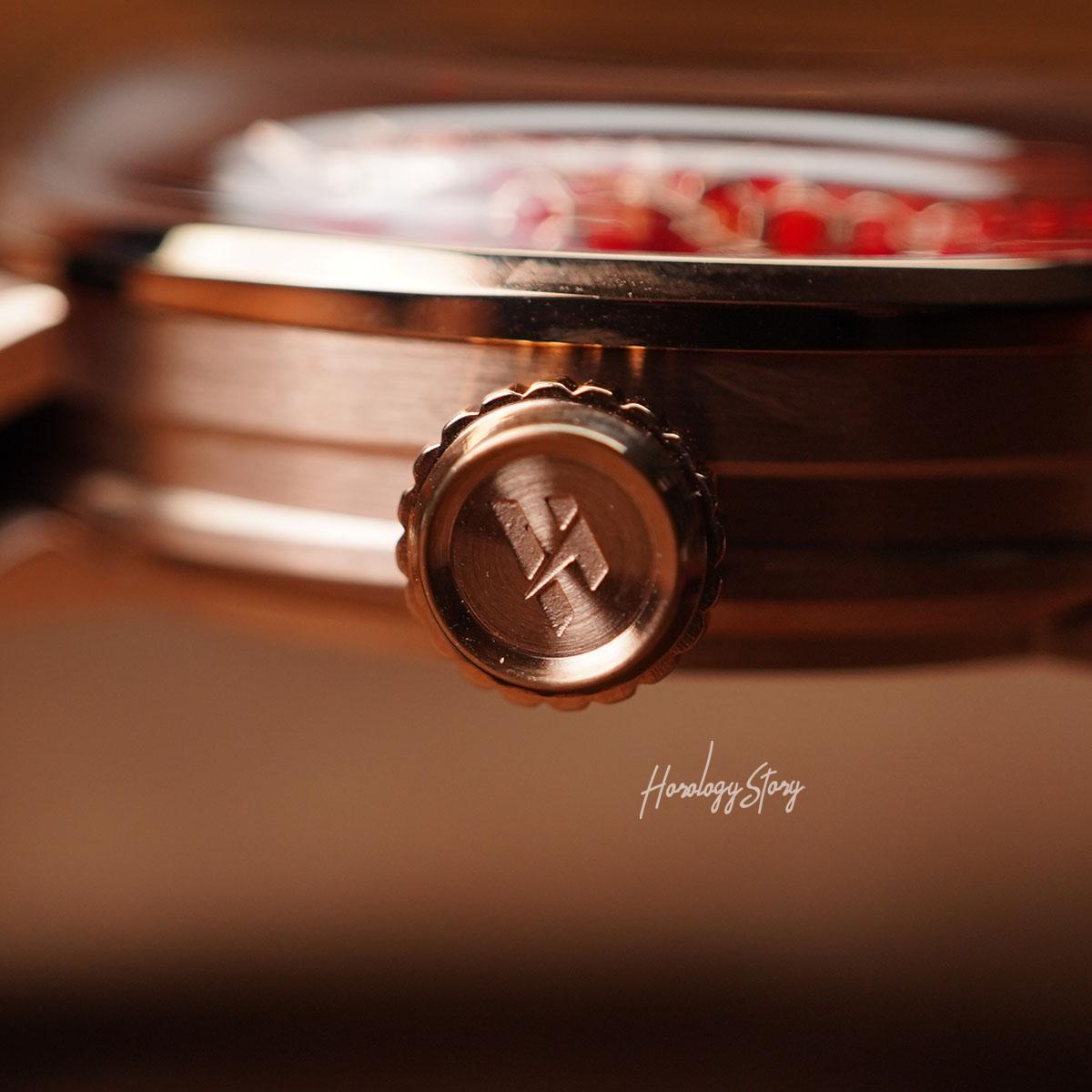 LUCKY HARVEY Red Enamel Dragon Limited 100 Pcs - Horology Story Youtube Store