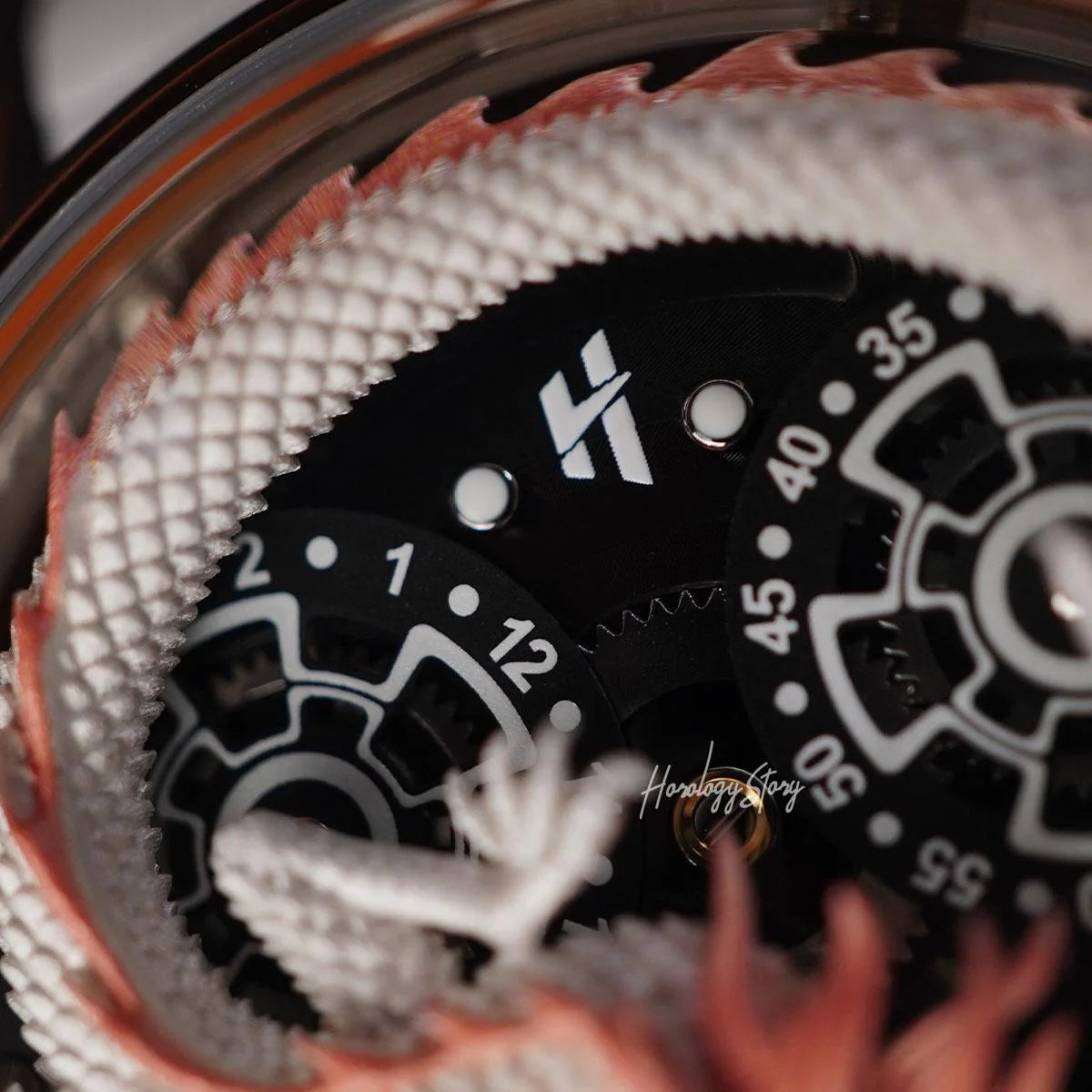 LUCKY HARVEY White Dragon Ball Automatic - Horology Story Youtube Store