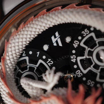 LUCKY HARVEY White Dragon Ball Automatic - Horology Story Youtube Store