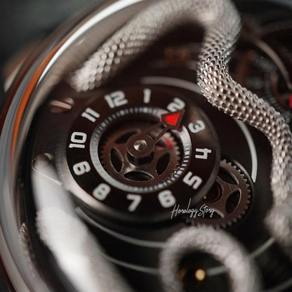 LUCKY HARVEY Silver Snake Automatic - Horology Story Youtube Store