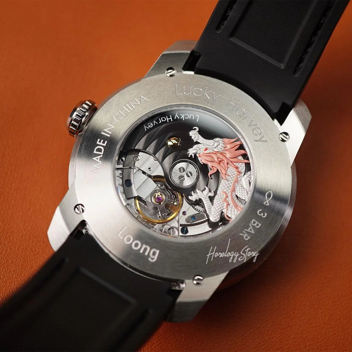 LUCKY HARVEY White Dragon Ball Automatic - Horology Story Youtube Store