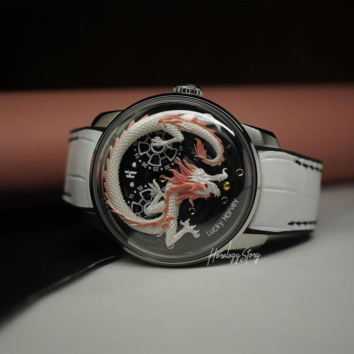 LUCKY HARVEY White Dragon Ball Automatic - Horology Story Youtube Store