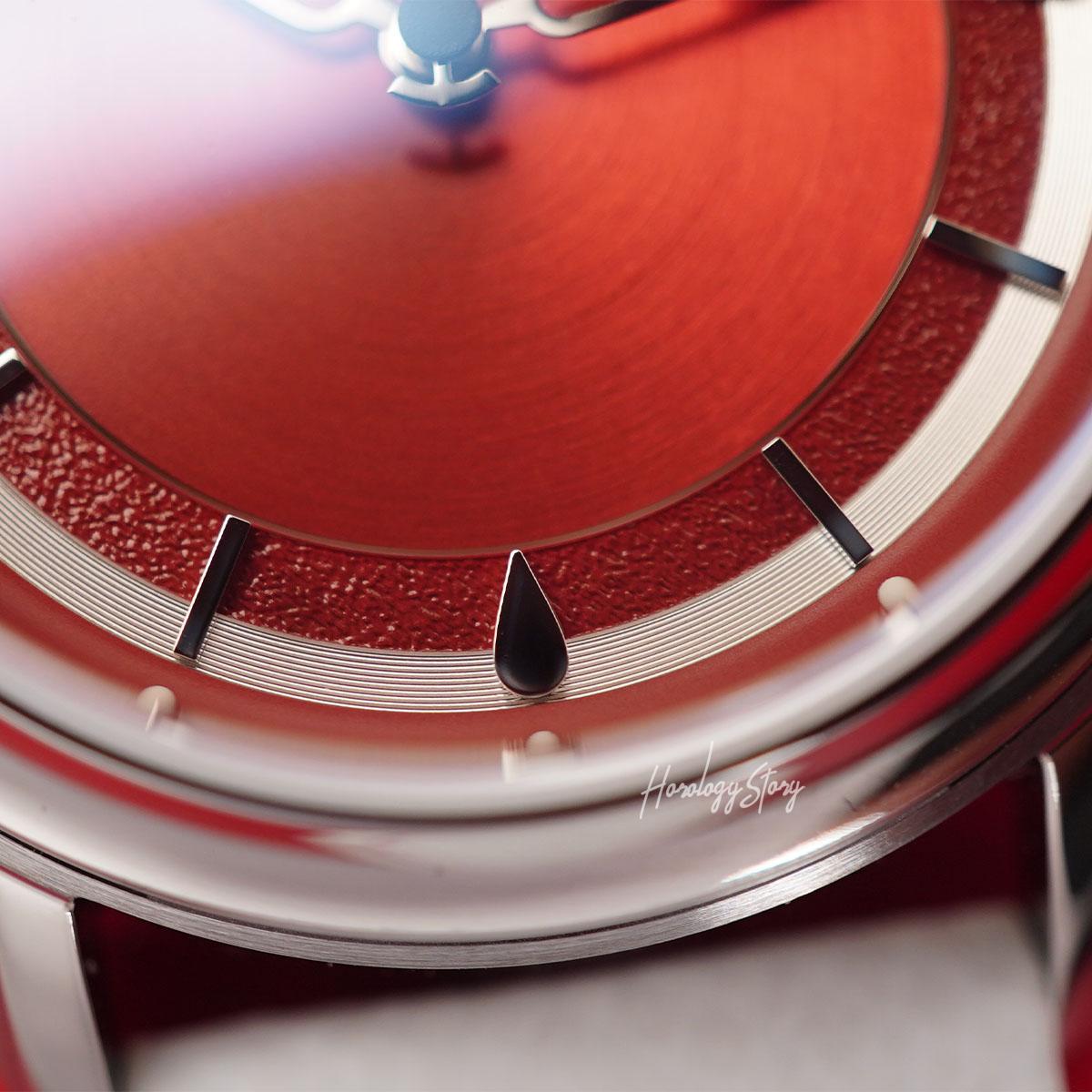 Tennet Somerset Vermilion Hand Wound - Horology Story Youtube Store