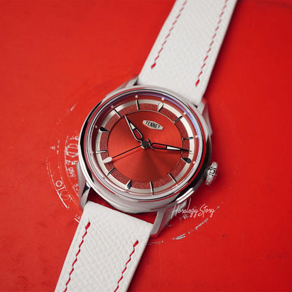 Tennet Somerset Vermilion Hand Wound - Horology Story Youtube Store