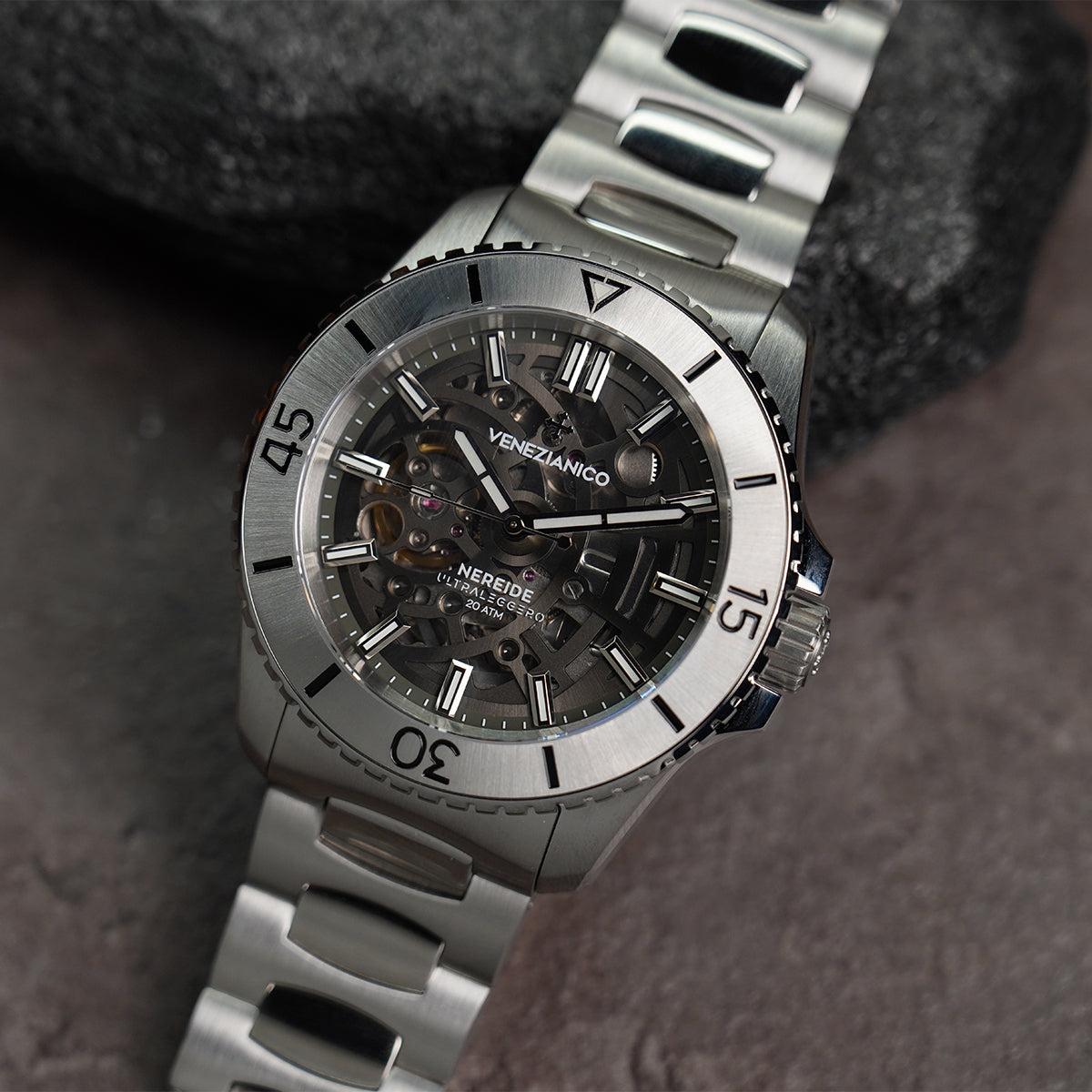 Venezianico Nereide Ultraleggero 42mm 3921508C Skeleton Dial