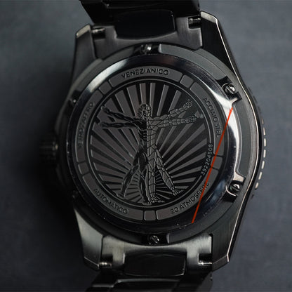 Venezianico Nereide Ultraleggero 42mm 3921509C Black Skeleton